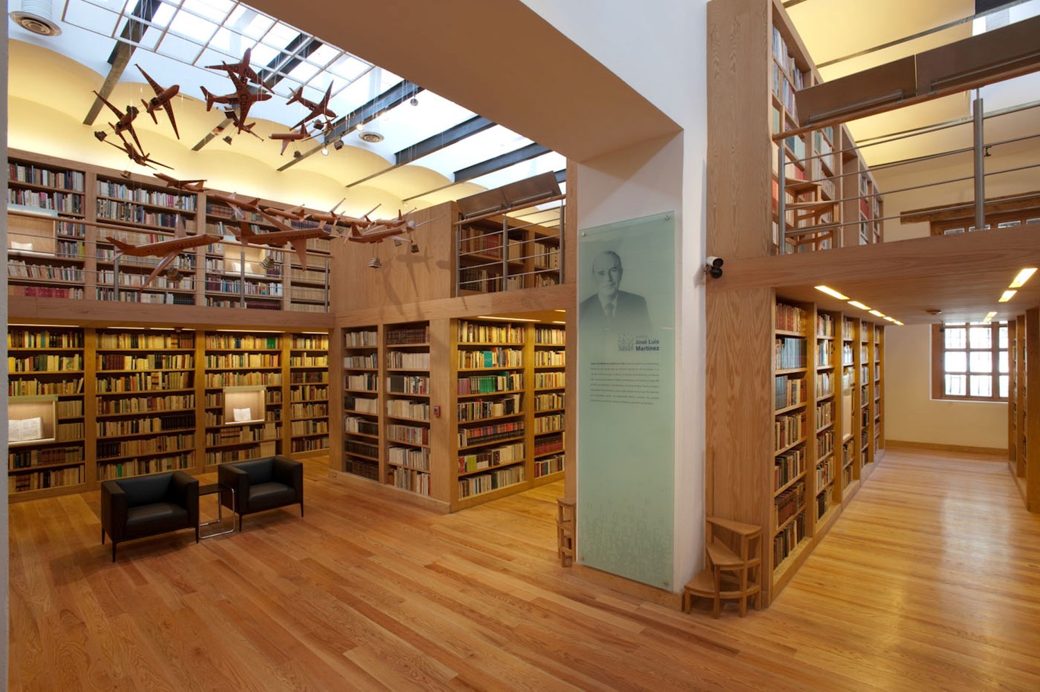 Interior Design Perpustakaan José Luis Martínez Meksiko