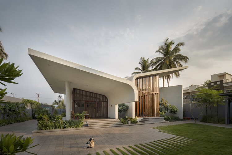 Rumah Unik Hosapete Mane di India